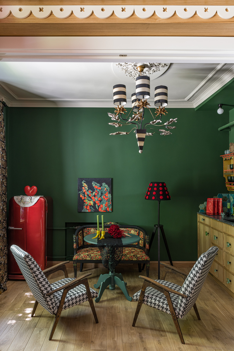 Кухня-гостиная.