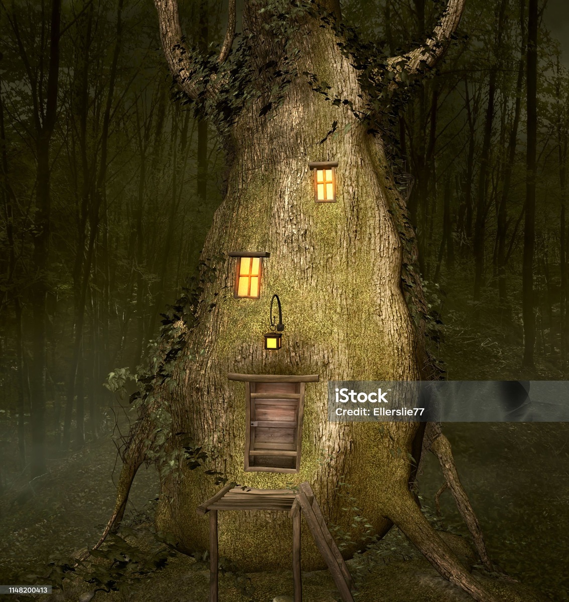 В шотландском фольклоре фейри (fairies) - это обобщенное название для широкого спектра существ, которые, населяют другой мир, параллельный нашему.