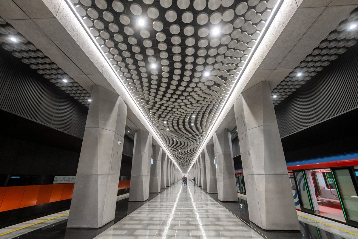 Светодиодное освещение в метро