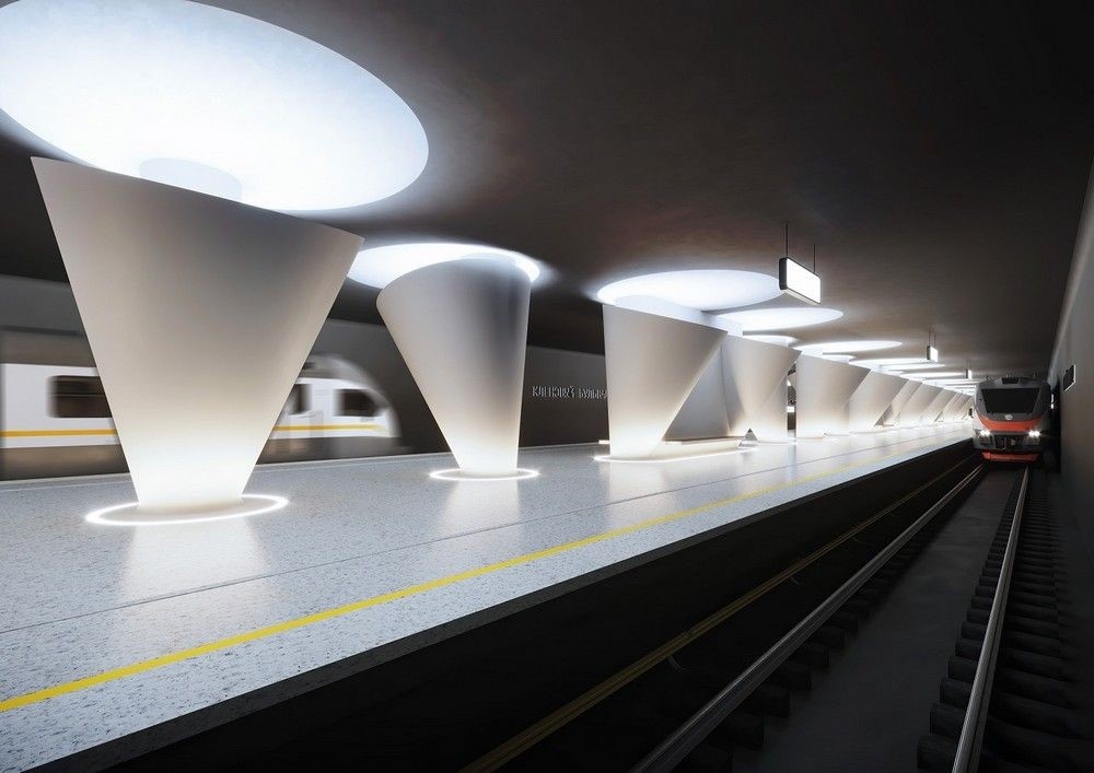 Светодиодное освещение в метро