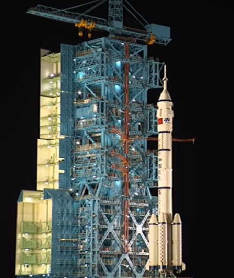 Ракета за 40 секунд до старта