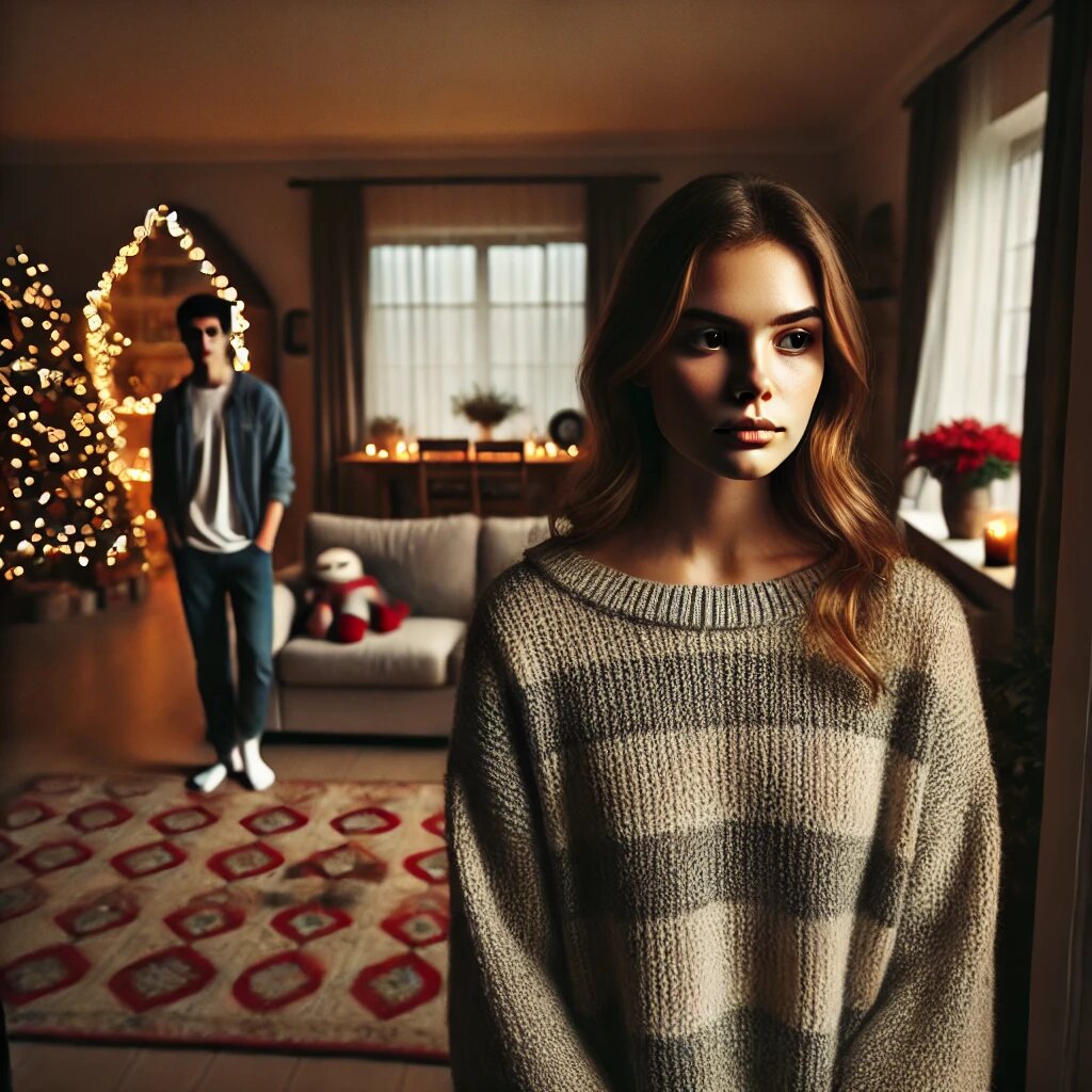 Фото: сгенерировано нейросетью. Семейные разногласия.