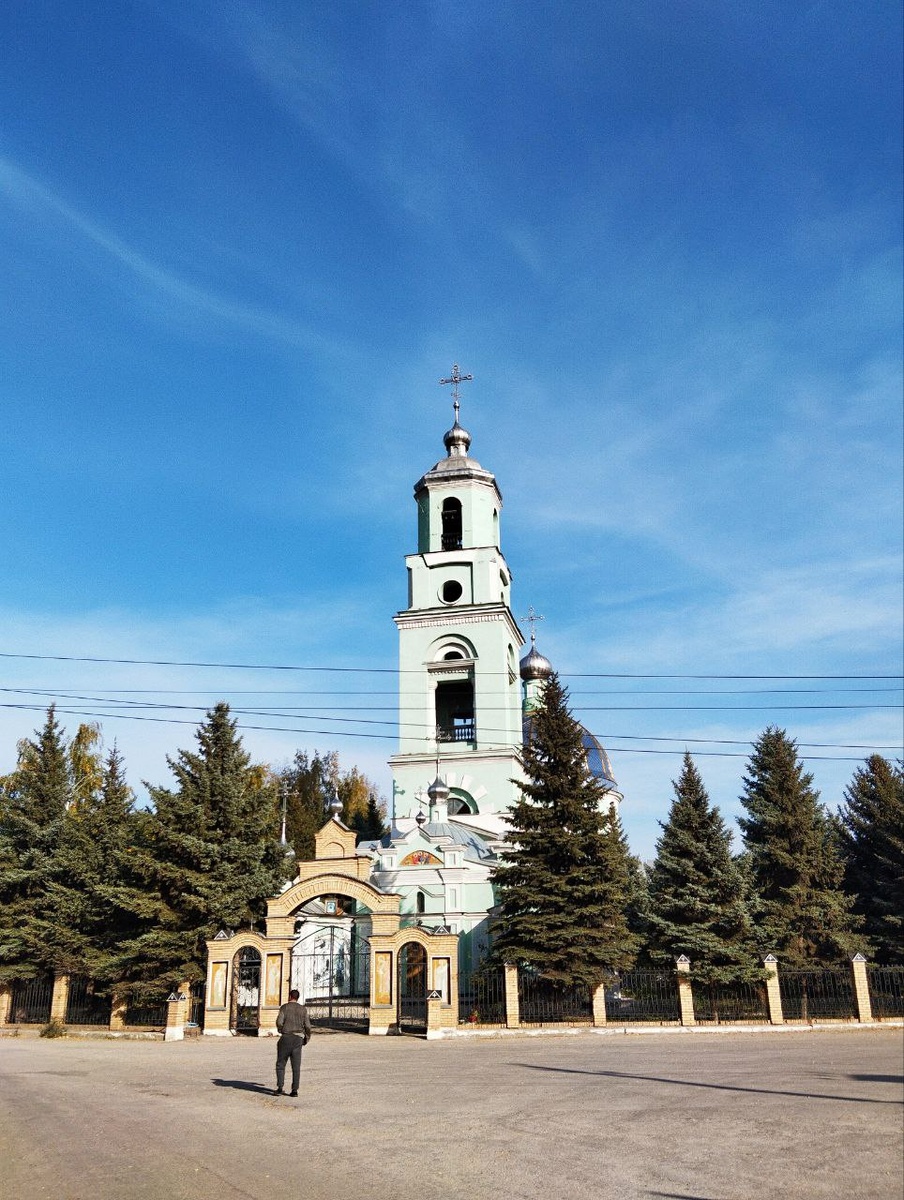 Троицкая церковь в селе Екатериновка Безенчукского района Самарской области