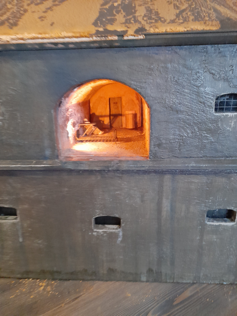 Камера каторжанина на макете тюрьмы