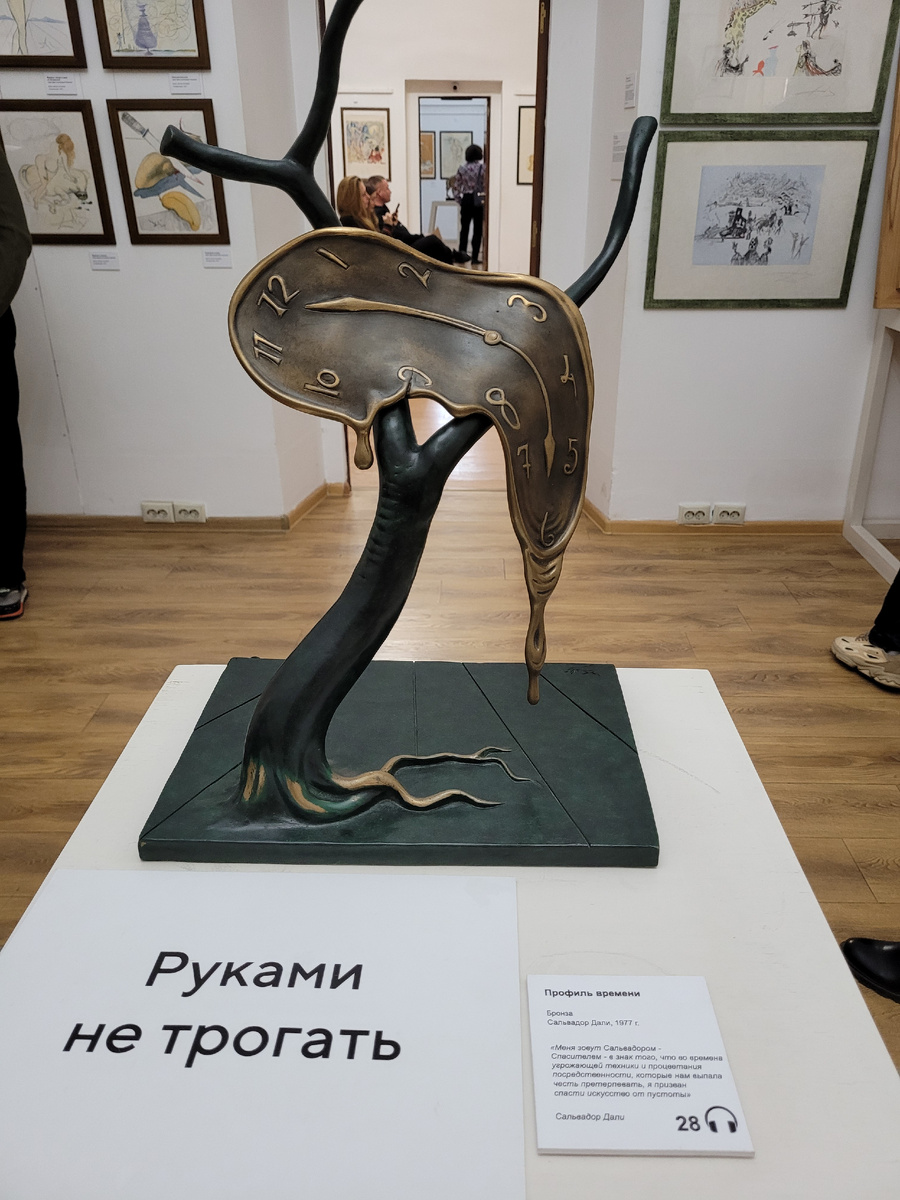 Профиль времени. Сальвадор Дали