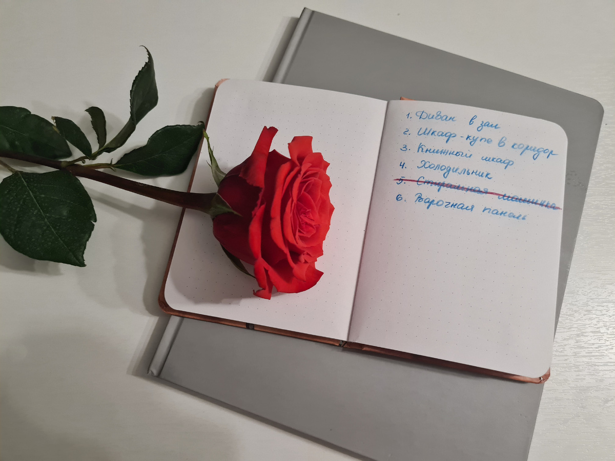 Теперь один пункт из списка уже исполниля