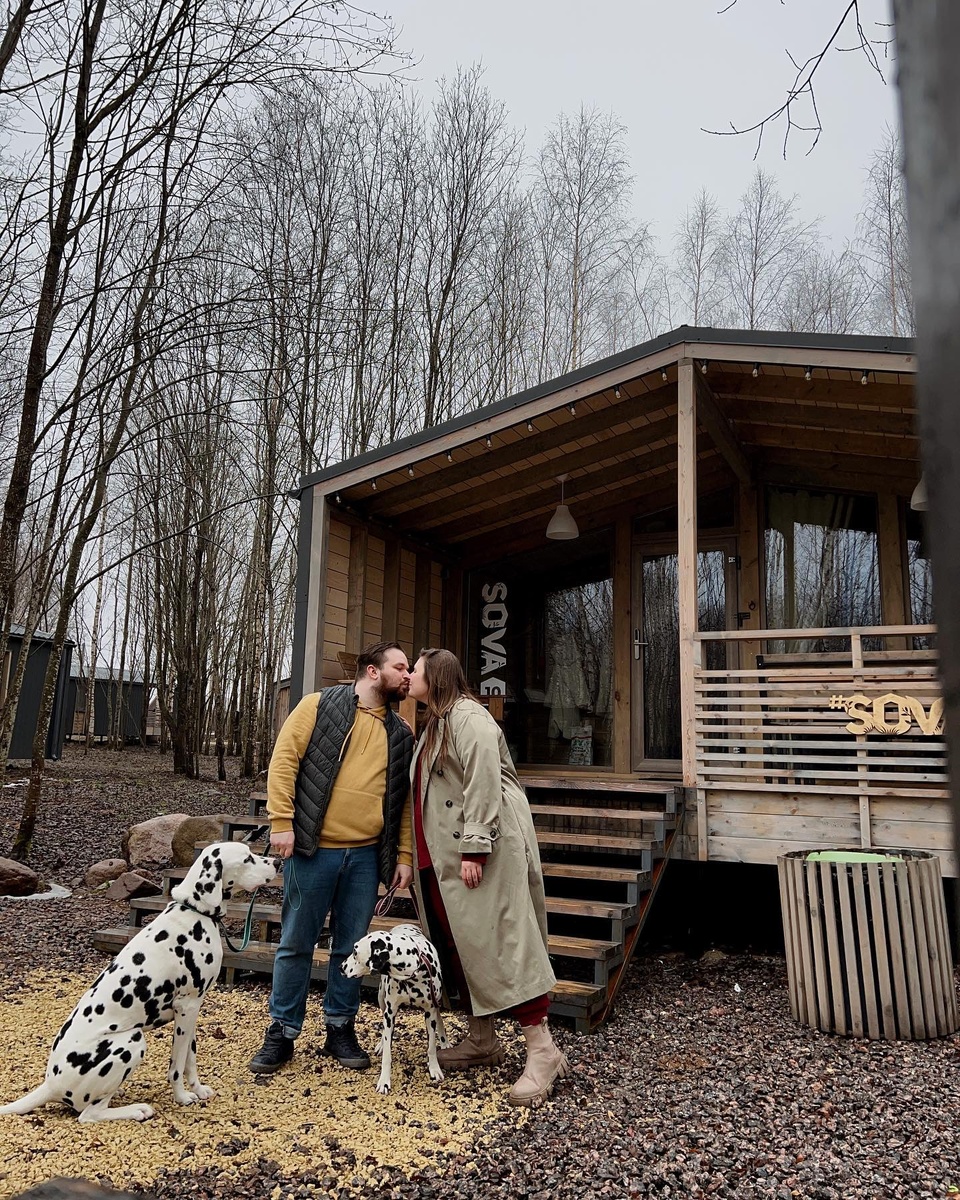 Вид на домик 