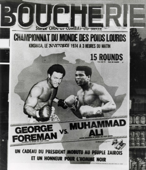    Постер к бою Мохаммеда Али и Джорджа Формана. Global Look Press