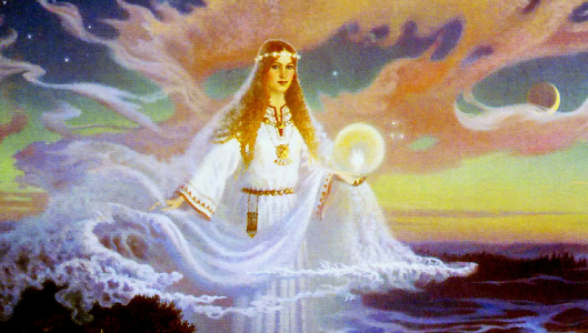 Денница, славянская богиня утренней зари