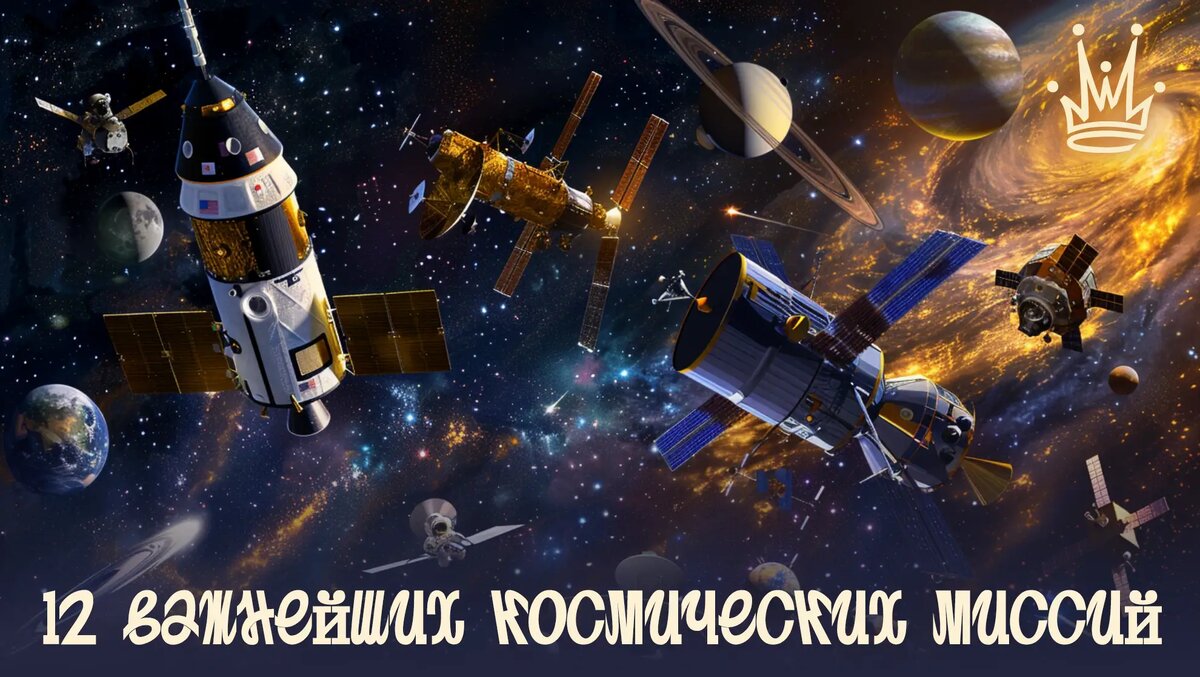12 важнейших космических миссий человечества