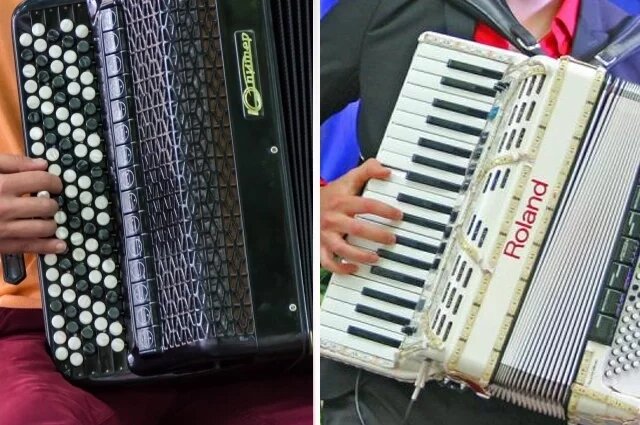    Чем баян отличается от аккордеона?