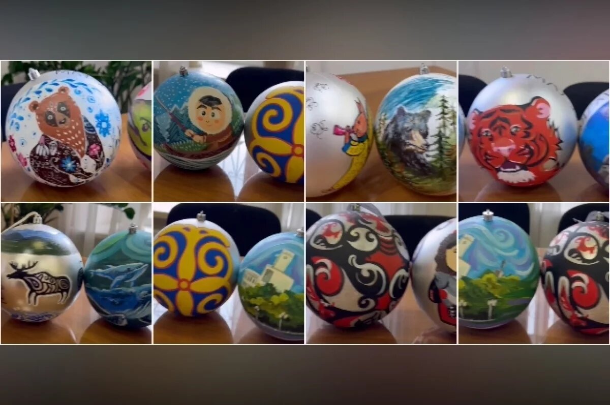    Хабаровские ёлочные игрушки украсили «Новогоднюю столицу России» в Кирове