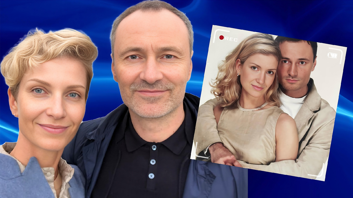 Аетер Дмитрий Ульянов с женой: сейчас и в молодости. Коллаж. Автор: Елена Д.