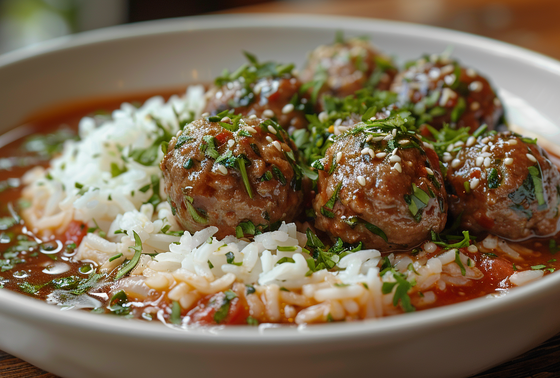    Тефтели с рисом в томатной подливке: классический домашний рецепт
