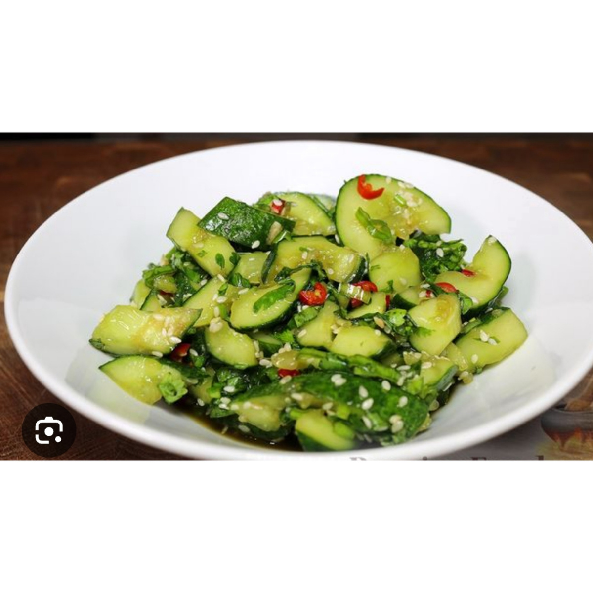 Салат из битых огурцов