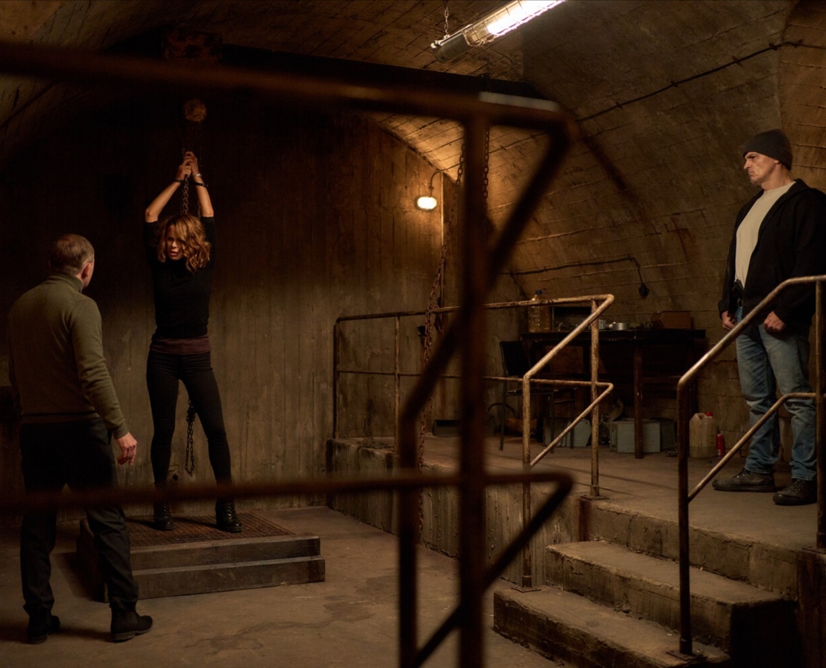 Кадр их фильма "Досье "Чёрная канарейка".