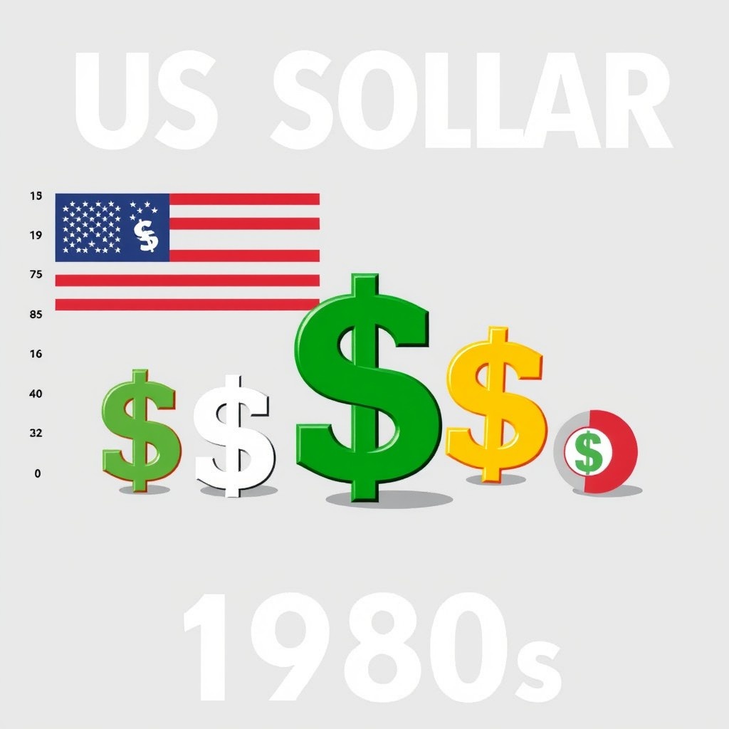 Символ укрепления доллара по отношению к другим валютам.