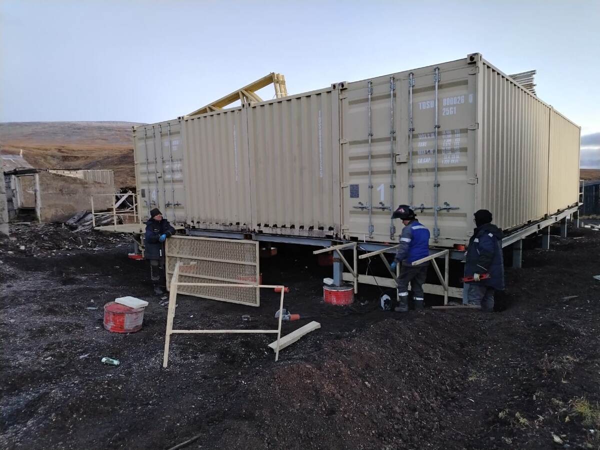 Оба цеха смонтированы, идет установка технологического оборудования / Фото: правительство ЧАО