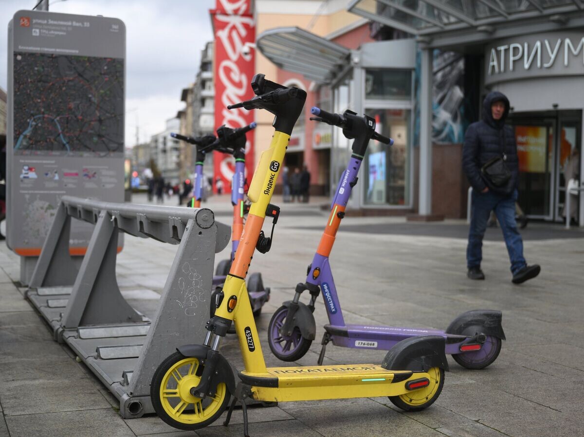    Электросамокаты© РИА Новости . Илья Питалев