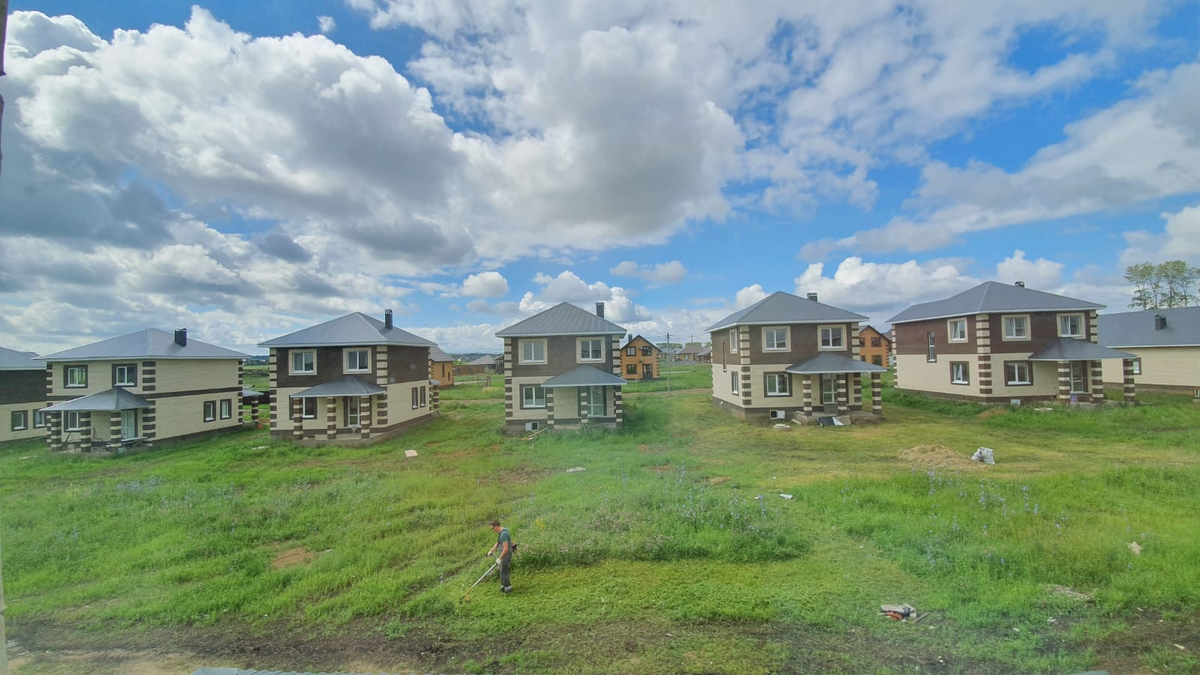 Участок, на котором никто ничего не будет делать будет выглядеть примерно так)) то есть никак!