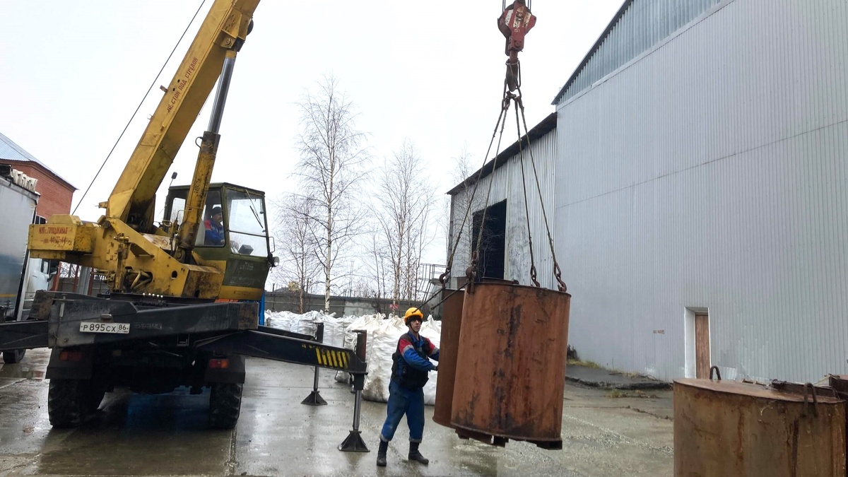    На водоочистные сооружения доставили новую партию реагентов