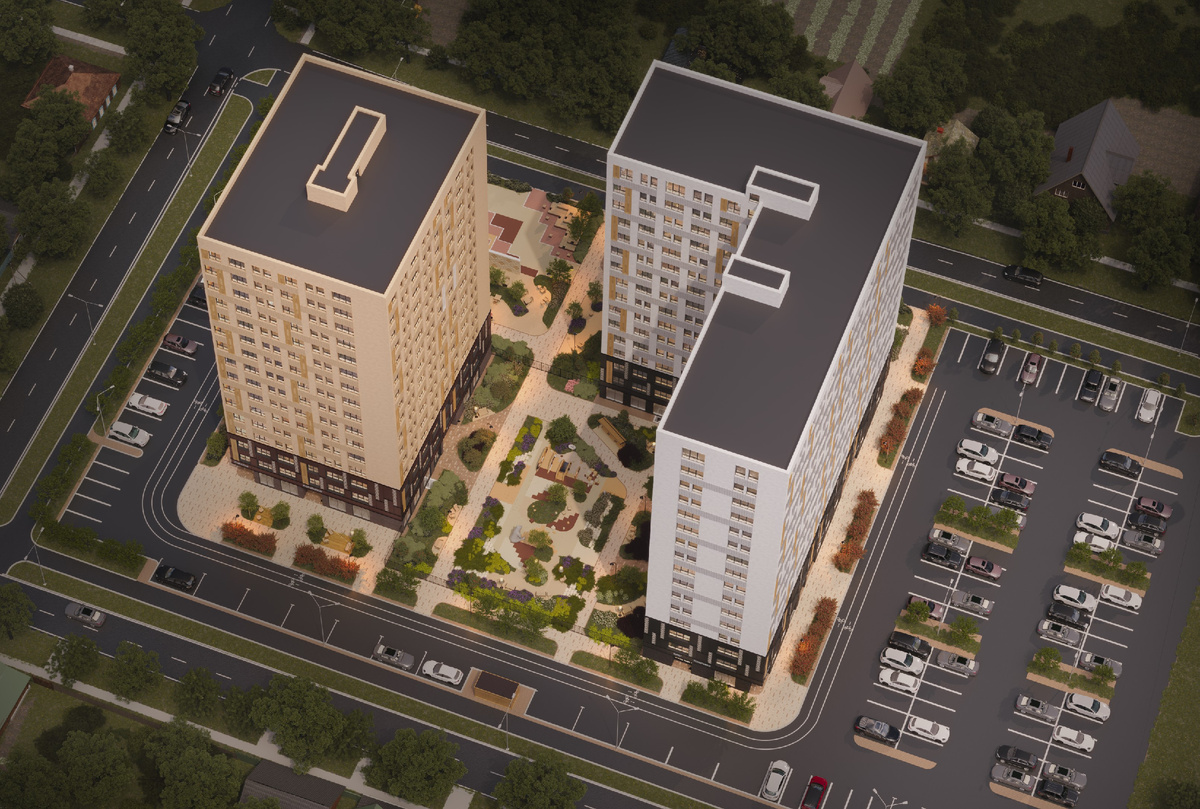 В проекте 360 квартир и 24 планировочных решения 