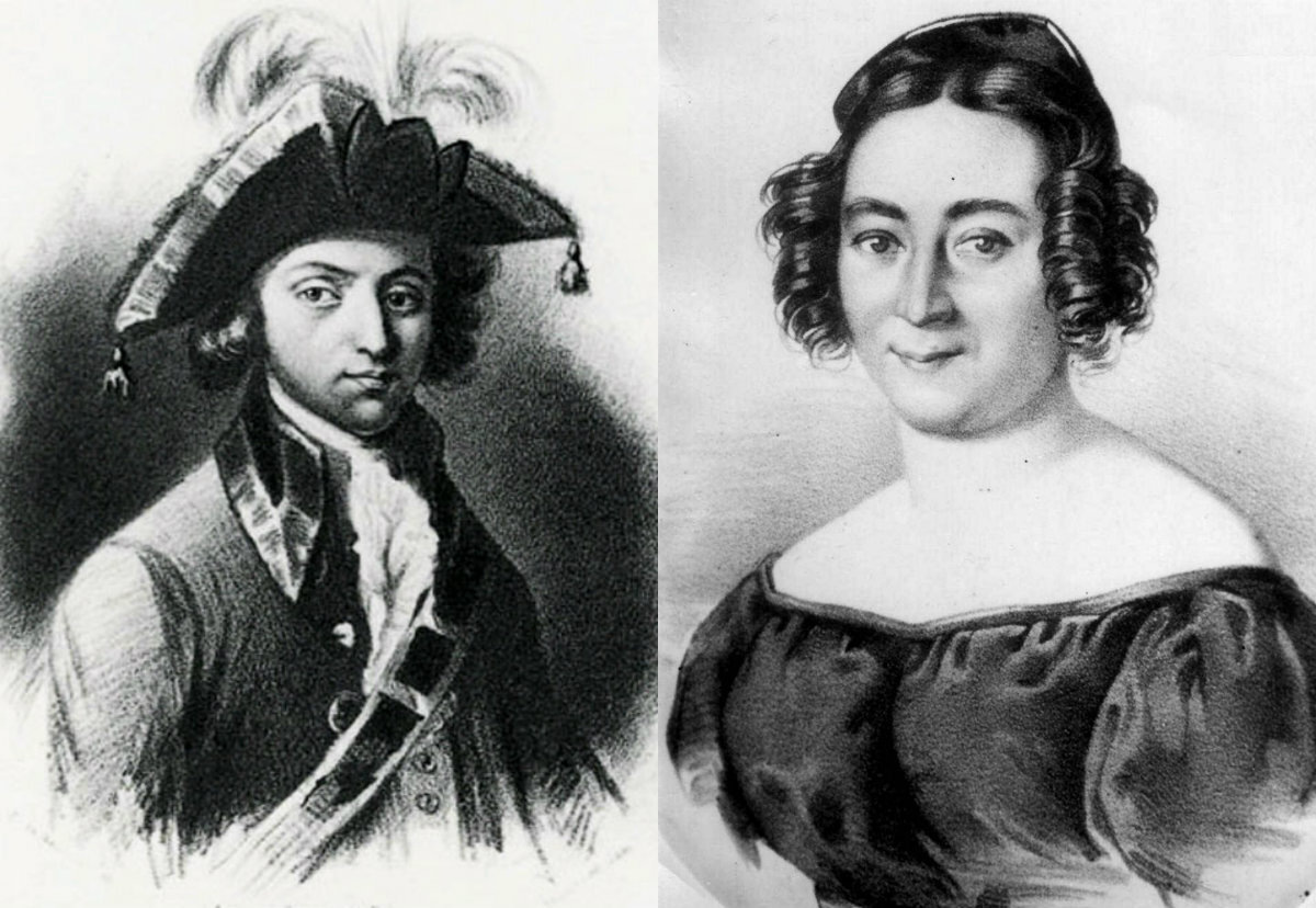 Сила Сандунов и Елизавета Уранова