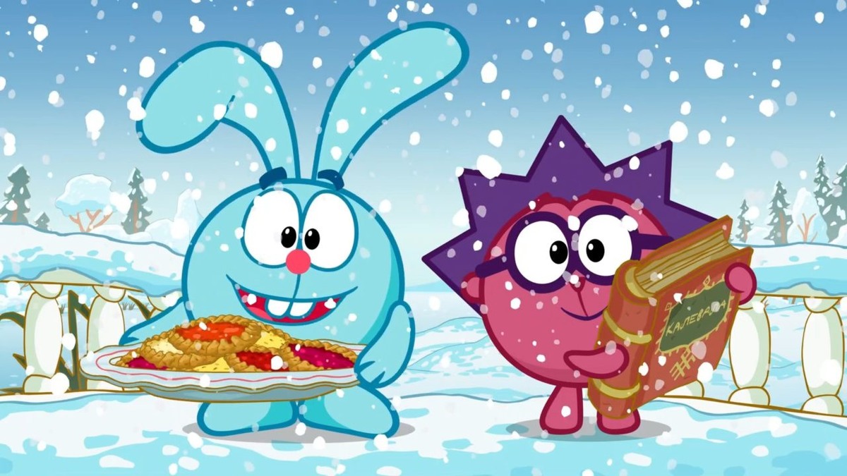    Кадр из видео: «Смешарики 2D. Азбука дружбы народов»