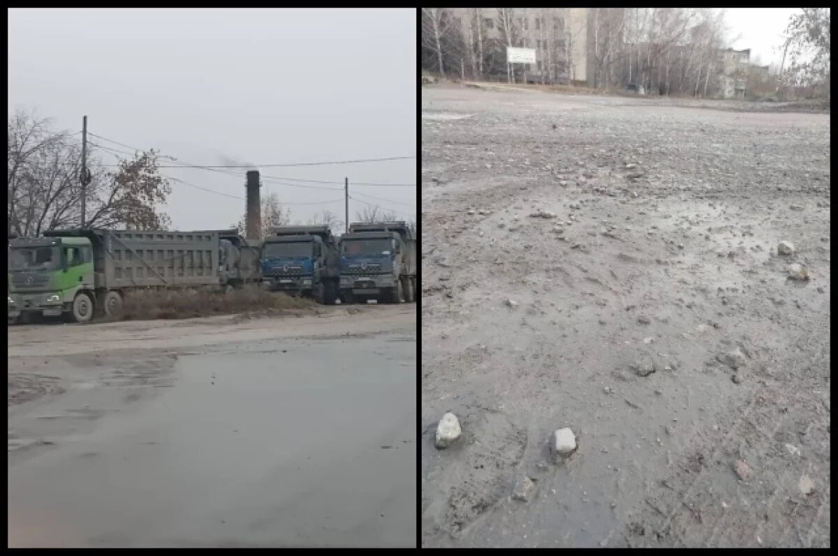    Грязь и пыль из-за щебеночного завода мучают жителей под Новосибирском