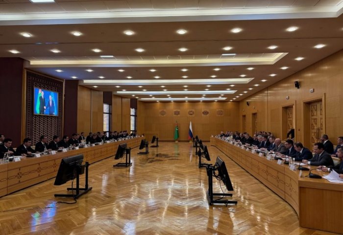 Встреча сопредседателей Межправительственной туркмено-российской комиссии по экономическому сотрудничеству, 30 октября, 2024 г., Ашхабад, Туркменистан