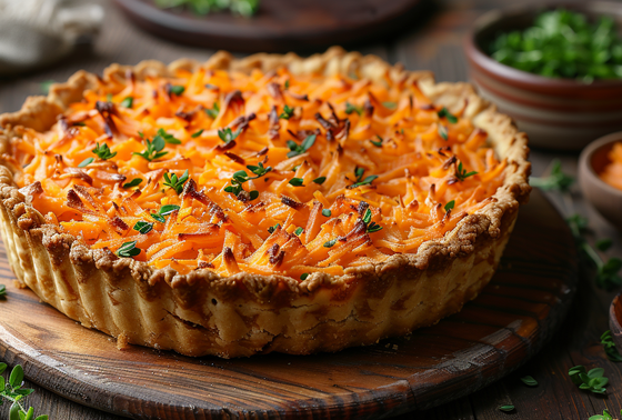    Пирог с морковью