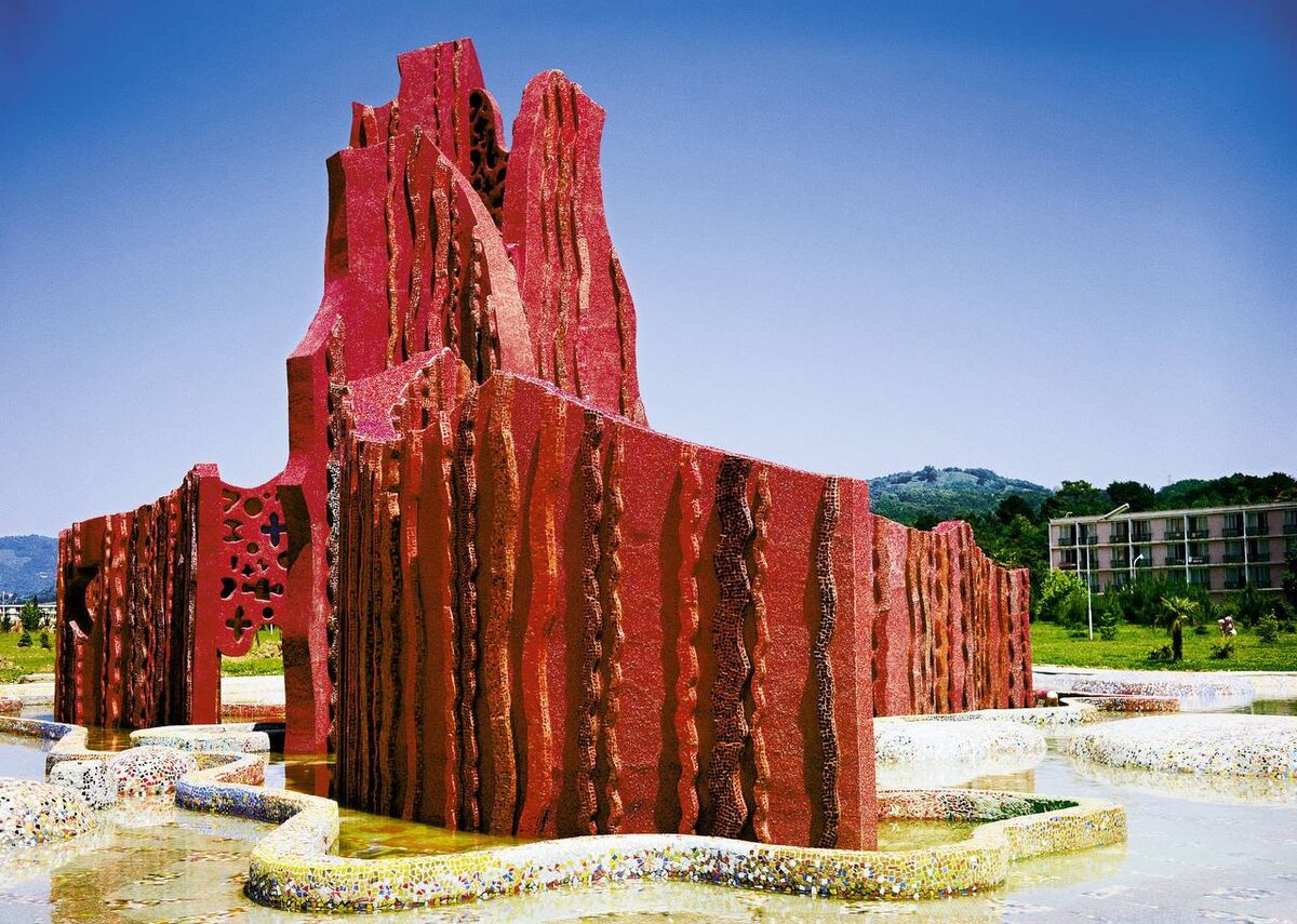 Открытый бассейн Коралл в СССР в Адлере