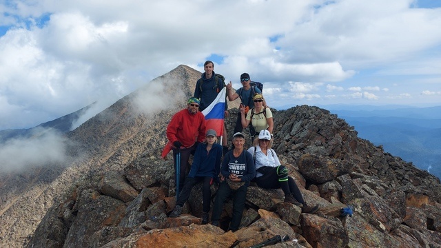 На вершине Малого Боруса