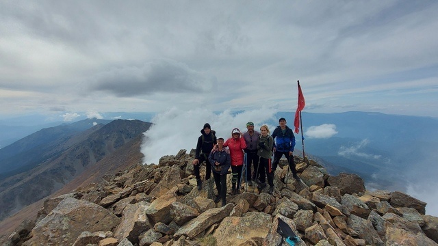 На вершине Большого Боруса