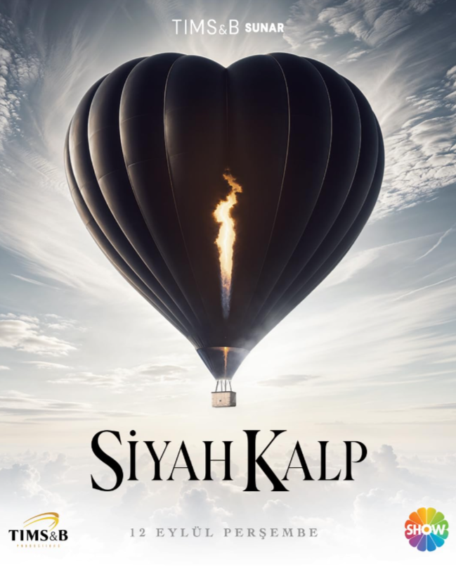 Одна из афиш к сериалу "Черное сердце".