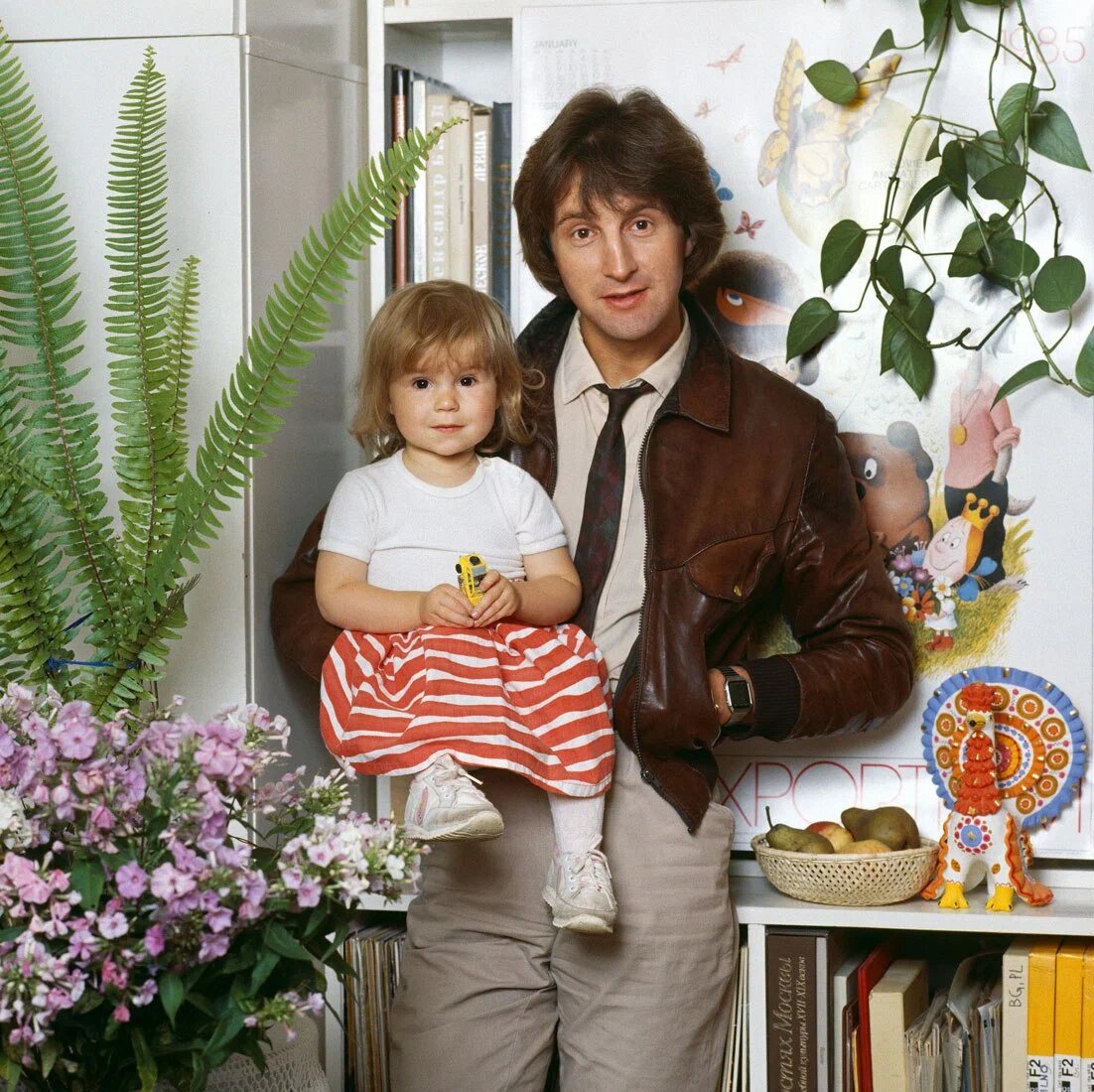 Леонид Ярмольник с дочкой