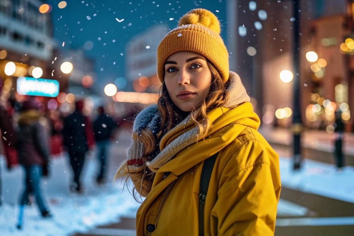 В пятницу в Северной столице выпадет мокрый снег.  Фото: Изображение сгенерировано нейросетью Kandinsky 3.1