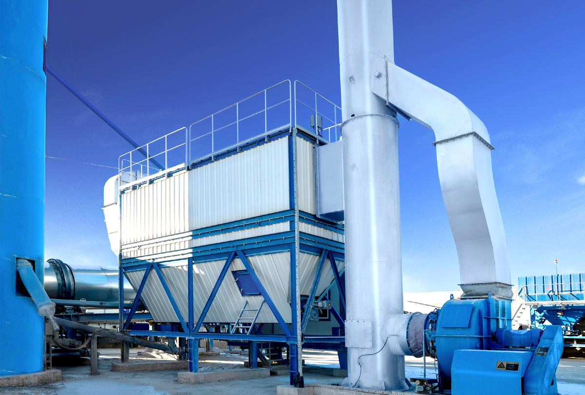 Блок рукавных фильтров АБЗ NFLG 