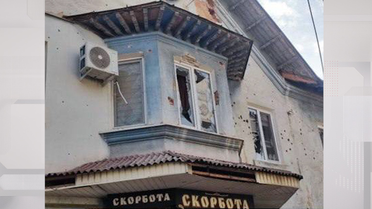    Последствия атаки дрона ВСУ на порт Бердянска. Фото: Telegram/Официальный Telegram-канал Губернатора Запорожской области/BalitskyEV