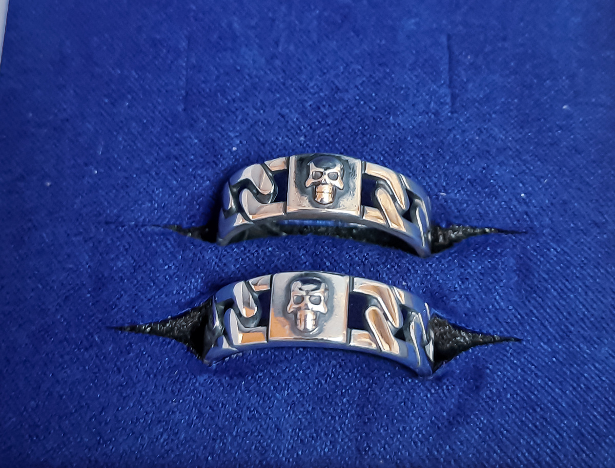 Серебряные черепушки, ну нравится нам такое🤷‍♀️😉 не хотим как у всех