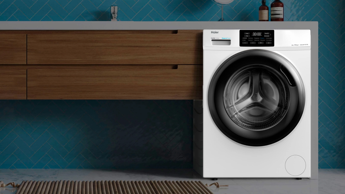 У некоторых моделей Haier есть обработка барабана ультрафиолетом — она убивает 99% вредных бактерий при любой температуре 