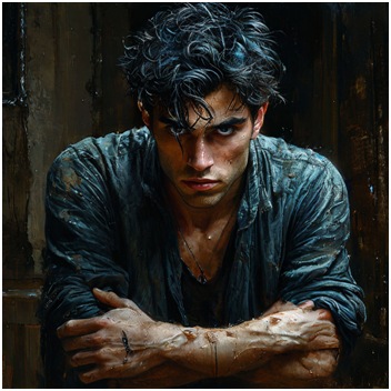 Сгенерировано ИИ- Душа- Айсберг.