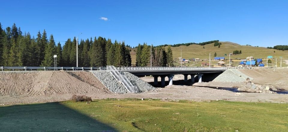    Мост в Республике Алтай. Источник: Telegram-канал "Горно-Алтайавтодора"