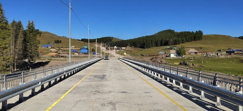    Мост в Республике Алтай. Источник: Telegram-канал "Горно-Алтайавтодора"