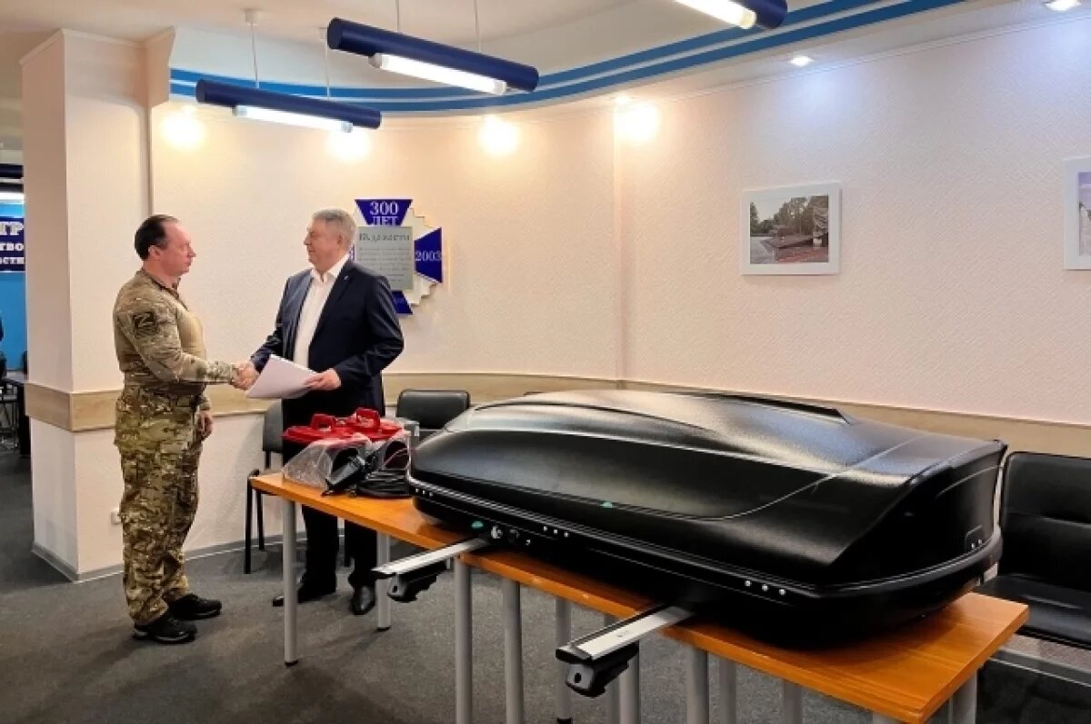    Александр Богомаз передал отряду «БАРС-Брянск» комплект спецоборудования