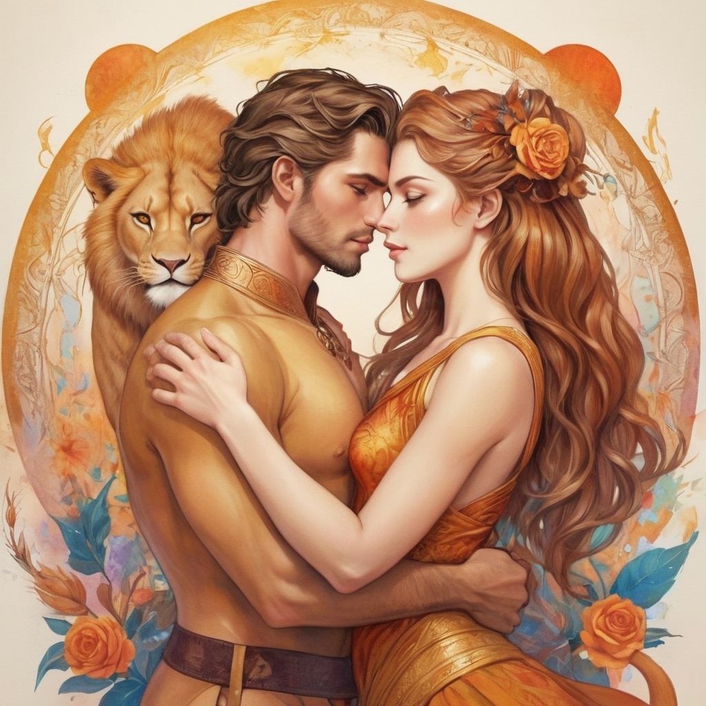 Женщина - Лев любовный гороскоп