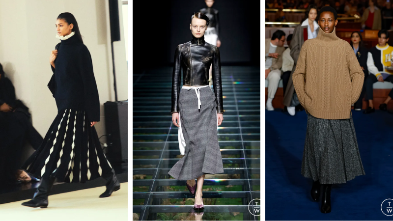 Altuzzarra FW 2024, Prada FW 2024, Tommy Hilfiger FW 2024