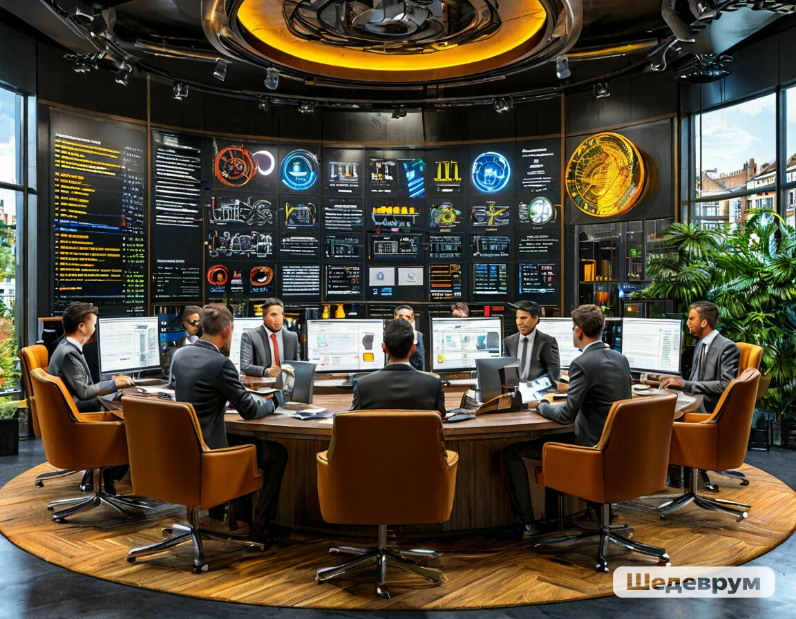 Рис. Студия Стратегий Бизнесов. Коллаж.