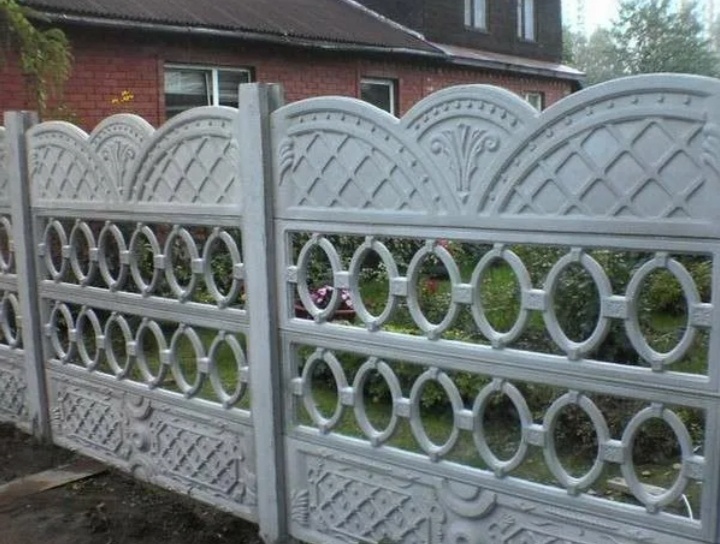 Вот про такой забор толкую