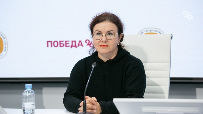    Руководитель филиала Государственного фонда поддержки участников СВО «Защитники Отечества» в СК Оксана Романенко Фото: Валерия Алтухова / / ИА «Победа26»